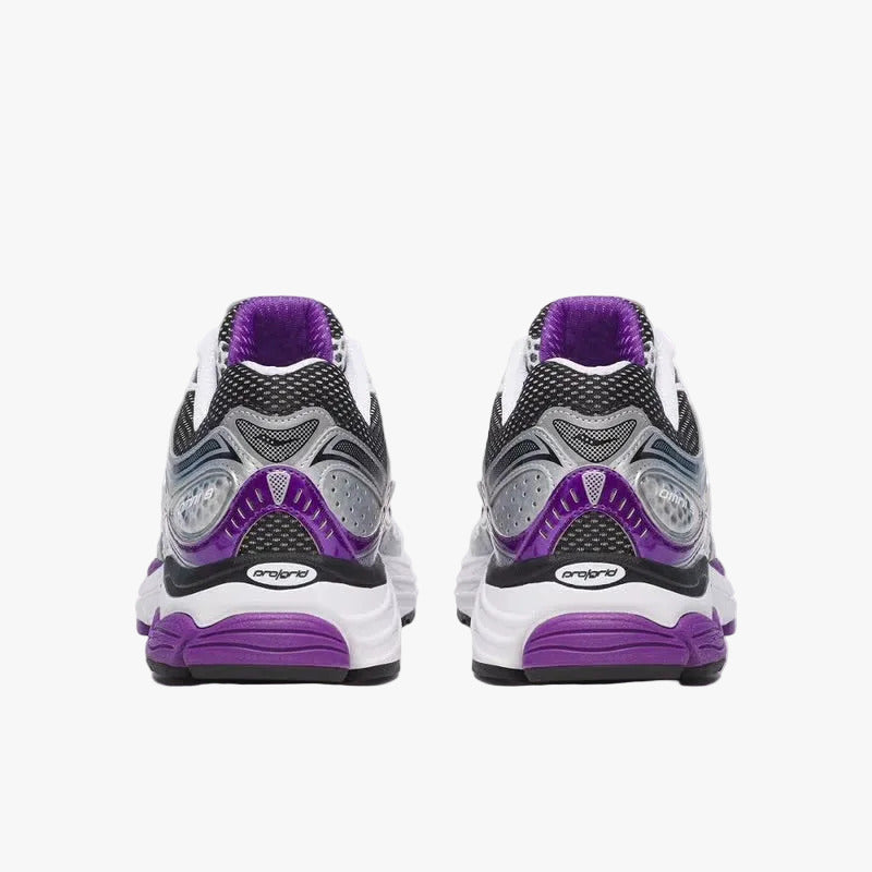 saucony progrid omni 9 silver purple - unisexe
