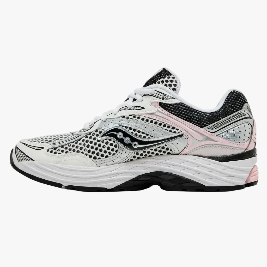saucony progrid omni 9 silver pink - unisexe